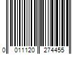 Barcode Image for UPC code 0011120274455. Product Name: BISSELL Little Green MultiClean Portable Deep Cleaner