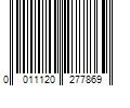 Barcode Image for UPC code 0011120277869