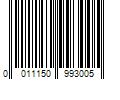 Barcode Image for UPC code 0011150993005