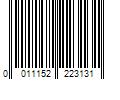 Barcode Image for UPC code 0011152223131