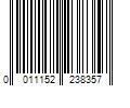 Barcode Image for UPC code 0011152238357