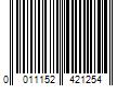 Barcode Image for UPC code 0011152421254