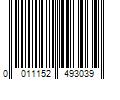 Barcode Image for UPC code 0011152493039