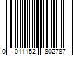 Barcode Image for UPC code 0011152802787