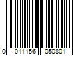 Barcode Image for UPC code 0011156050801