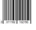 Barcode Image for UPC code 0011162102150