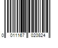 Barcode Image for UPC code 0011167020824