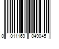 Barcode Image for UPC code 0011169049045