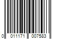 Barcode Image for UPC code 0011171007583