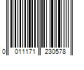 Barcode Image for UPC code 0011171230578