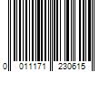 Barcode Image for UPC code 0011171230615