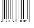 Barcode Image for UPC code 0011172136435