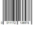 Barcode Image for UPC code 0011172136978