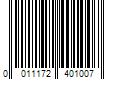 Barcode Image for UPC code 0011172401007