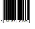 Barcode Image for UPC code 0011172421005