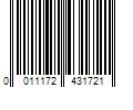 Barcode Image for UPC code 0011172431721