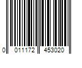 Barcode Image for UPC code 0011172453020