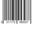 Barcode Image for UPC code 0011172453037