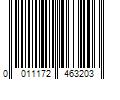 Barcode Image for UPC code 0011172463203