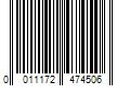 Barcode Image for UPC code 0011172474506