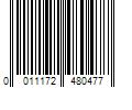 Barcode Image for UPC code 0011172480477