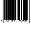 Barcode Image for UPC code 0011172500526