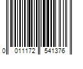 Barcode Image for UPC code 0011172541376