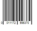 Barcode Image for UPC code 0011172556370