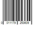 Barcode Image for UPC code 0011179253609