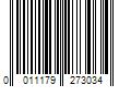 Barcode Image for UPC code 0011179273034