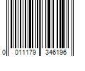 Barcode Image for UPC code 0011179346196