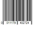 Barcode Image for UPC code 0011179402724