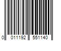 Barcode Image for UPC code 0011192551140