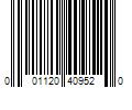 Barcode Image for UPC code 001120409520