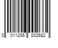 Barcode Image for UPC code 0011206002682