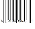 Barcode Image for UPC code 001120751421