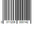 Barcode Image for UPC code 0011209000142