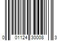 Barcode Image for UPC code 001124300083