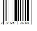 Barcode Image for UPC code 0011257000408