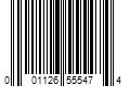 Barcode Image for UPC code 001126555474