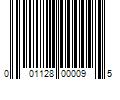 Barcode Image for UPC code 001128000095. Product Name: 