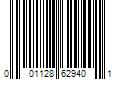 Barcode Image for UPC code 001128629401