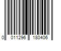 Barcode Image for UPC code 0011296180406