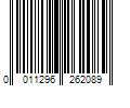 Barcode Image for UPC code 0011296262089