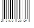 Barcode Image for UPC code 0011301201126