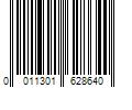 Barcode Image for UPC code 0011301628640