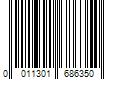 Barcode Image for UPC code 0011301686350