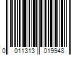 Barcode Image for UPC code 0011313019948