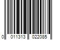 Barcode Image for UPC code 0011313022085