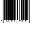 Barcode Image for UPC code 0011313039151